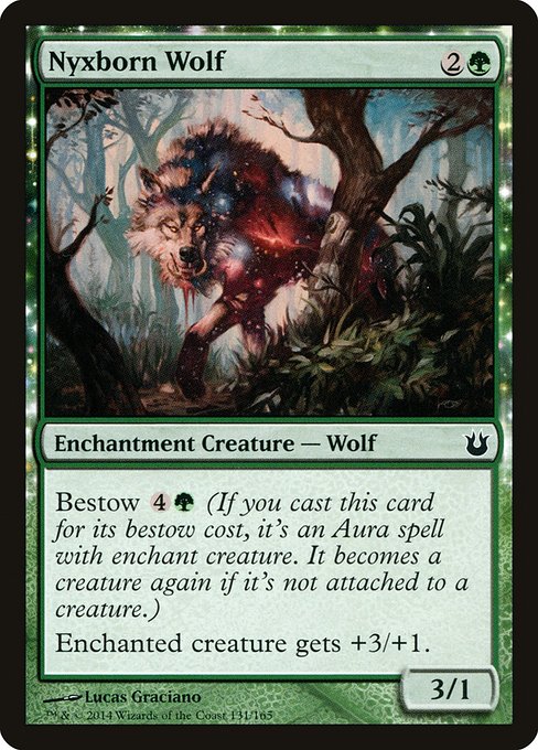 Nyxborn Wolf highlighted card art