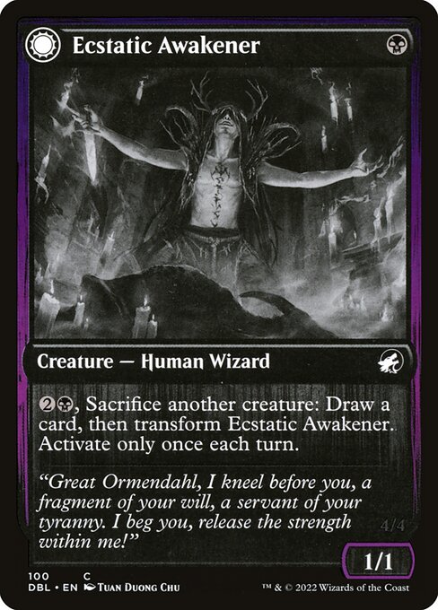 Ecstatic Awakener // Awoken Demon from Innistrad: Double Feature