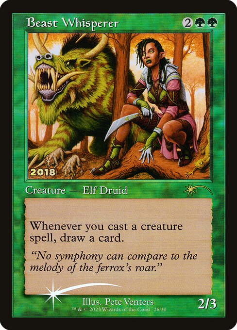 Beast Whisperer from 30th Anniversary Play Promos