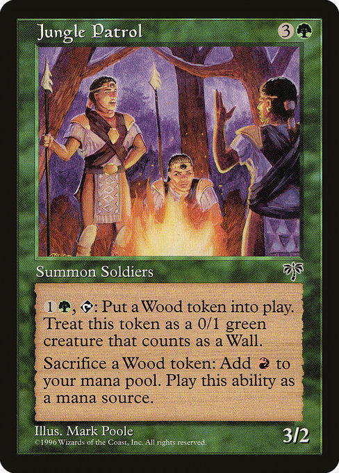 Jungle Patrol highlighted card art