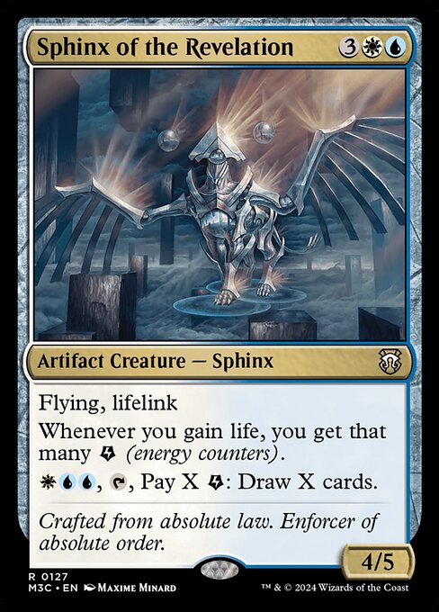 Sphinx of the Revelation highlighted card art