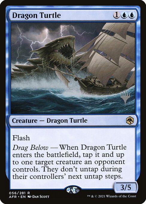 Dragon Turtle from Adventures in the Forgotten Realms Promos