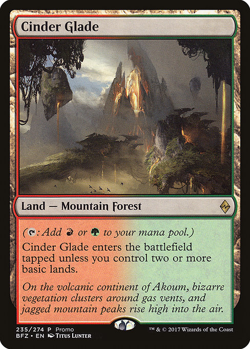 Cinder Glade from BFZ Standard Series