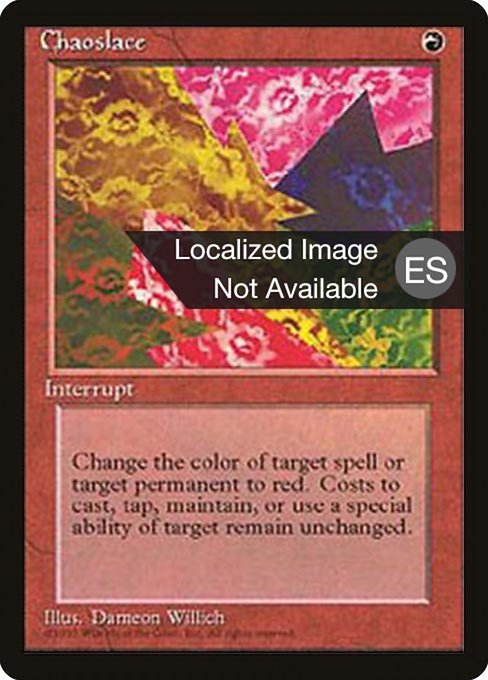 Chaoslace from Fourth Edition Foreign Black Border