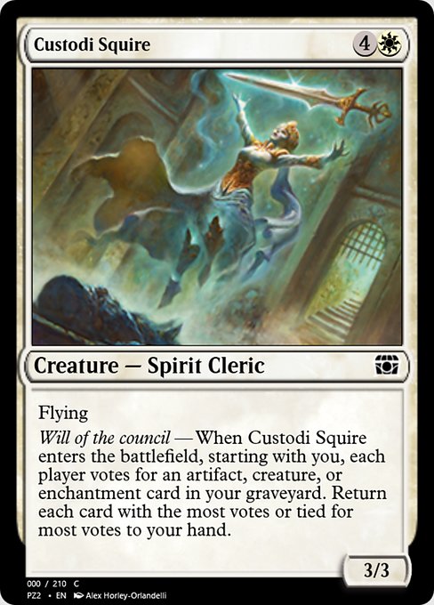 Custodi Squire from Treasure Chest