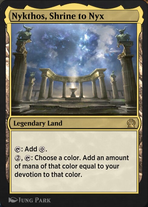 Nykthos, Shrine to Nyx highlighted card art