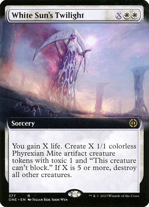 White Sun's Twilight from Phyrexia: All Will Be One