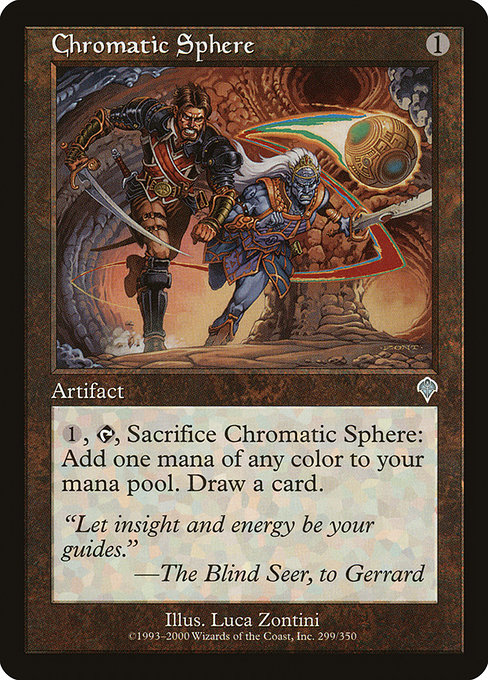 Chromatic Sphere from Invasion