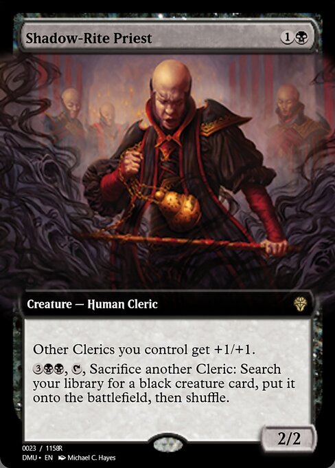 Shadow-Rite Priest highlighted card art