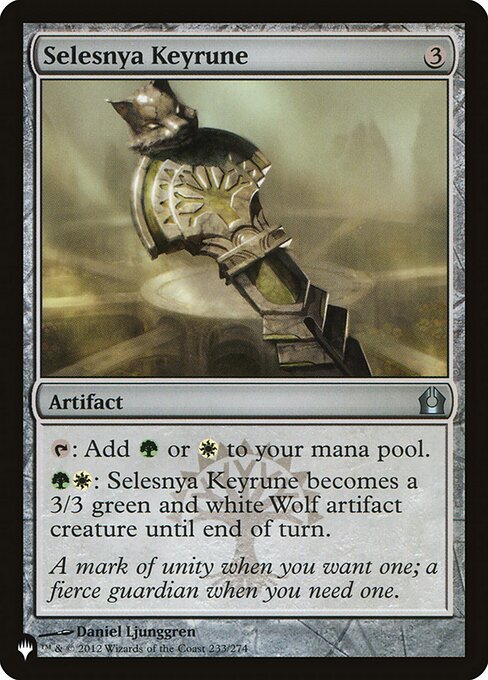 Selesnya Keyrune highlighted card art
