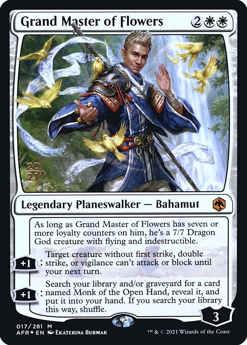 Grand Master of Flowers from Adventures in the Forgotten Realms Promos