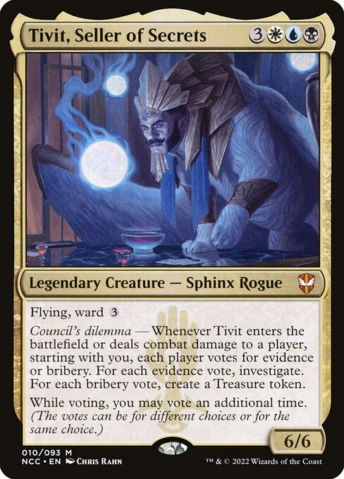Tivit, Seller of Secrets from New Capenna Commander