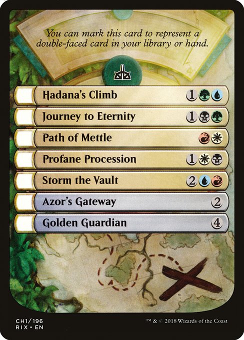 Rivals of Ixalan Checklist highlighted card art