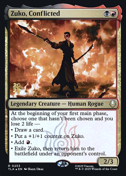 Zuko, Conflicted from Avatar: The Last Airbender Promos