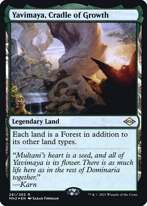 Yavimaya, Cradle of Growth from Modern Horizons 2 Promos