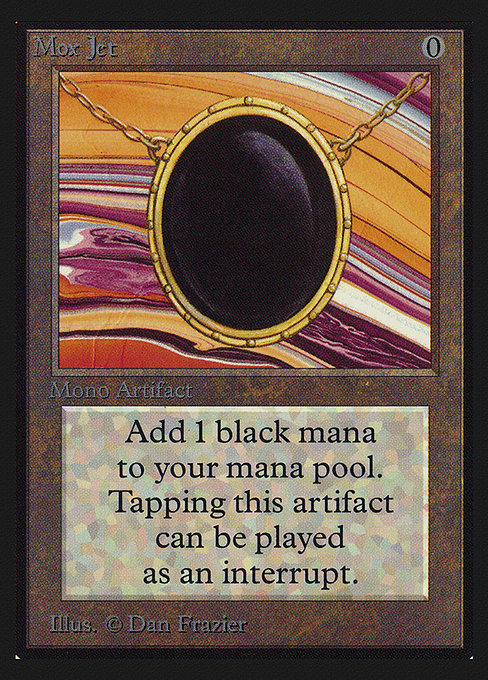 Mox Jet from Collectors' Edition