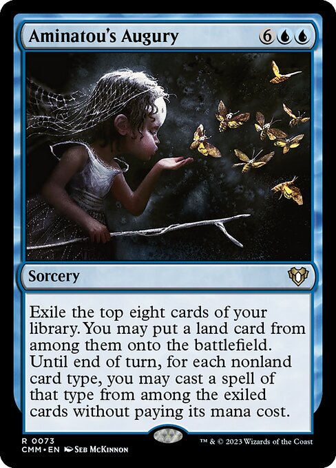 Aminatou's Augury from Commander Masters