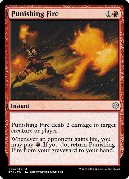 Punishing Fire from Legendary Cube Prize Pack