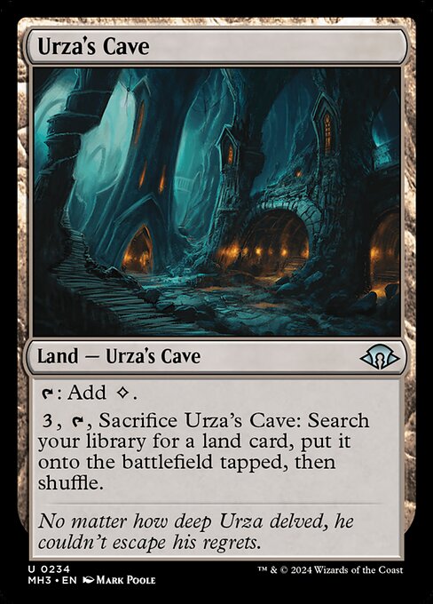 Urza's Cave highlighted card art