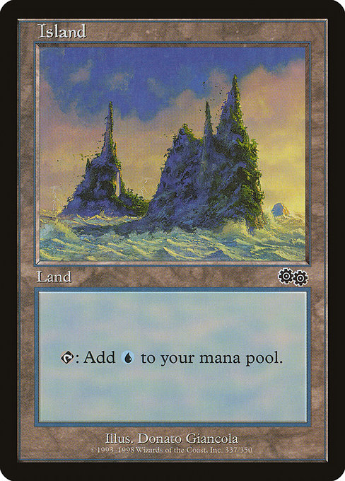 Island from Urza's Saga