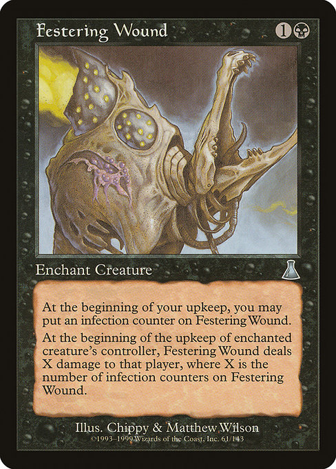 Festering Wound highlighted card art