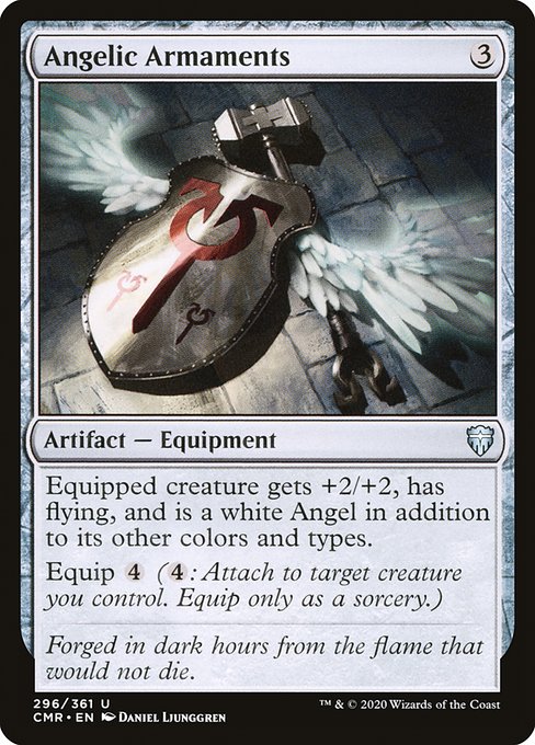 Angelic Armaments highlighted card art