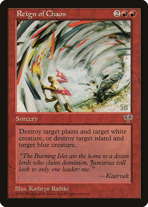 Reign of Chaos highlighted card art