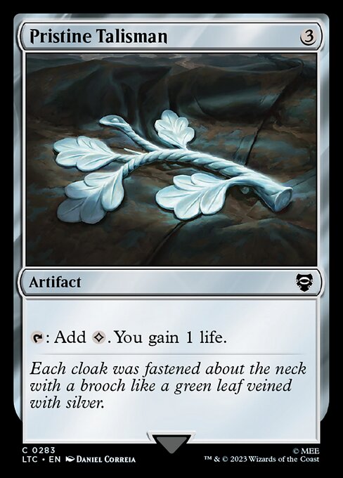 Pristine Talisman highlighted card art