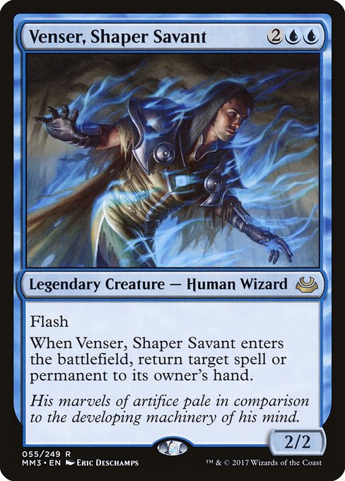 Venser, Shaper Savant from Modern Masters 2017
