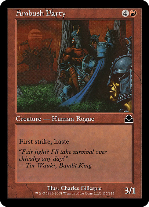 Ambush Party highlighted card art