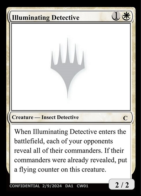 Illuminating Detective highlighted card art