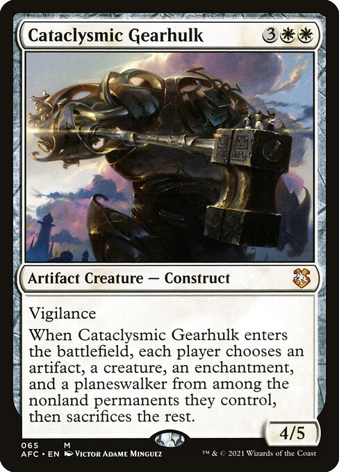 Cataclysmic Gearhulk from Forgotten Realms Commander
