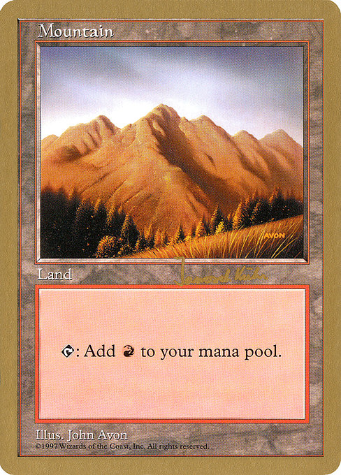 Mountain from World Championship Decks 1997