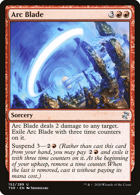 Arc Blade highlighted card art