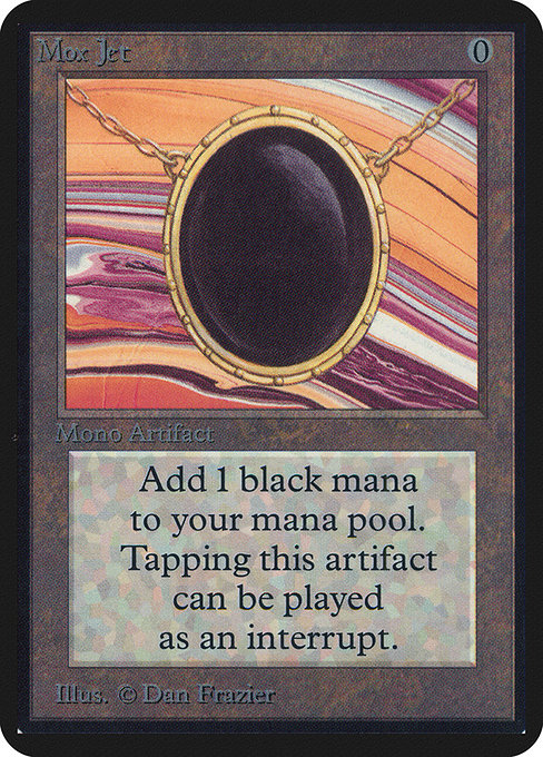Mox Jet from Limited Edition Alpha