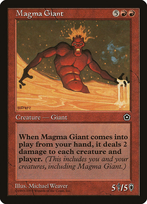 Magma Giant from Portal Second Age