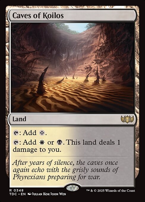 Caves of Koilos highlighted card art