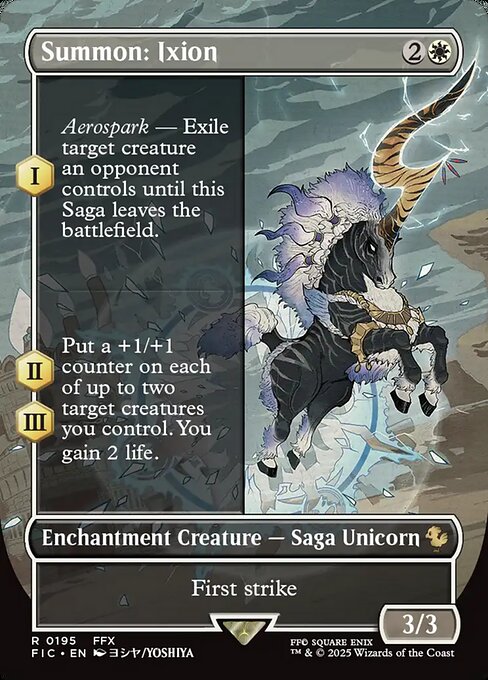 Summon: Ixion highlighted card art