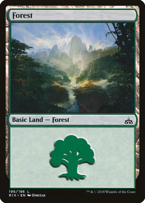 Forest from Rivals of Ixalan