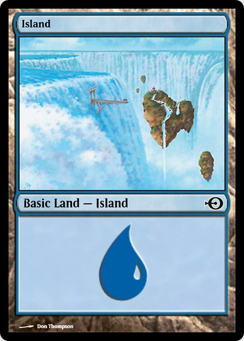 Island from Magic Online Promos