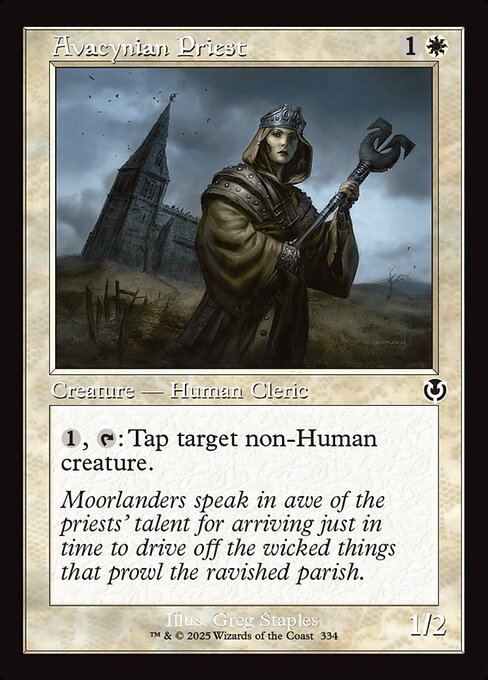 Avacynian Priest highlighted card art