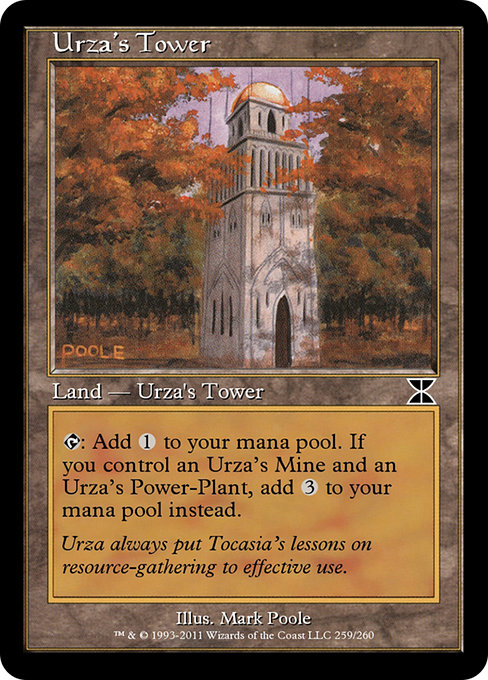 Urza's Tower from Masters Edition IV