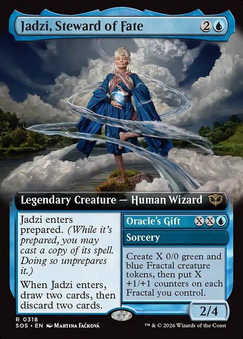 Jadzi, Steward of Fate // Oracle's Gift from Secrets of Strixhaven