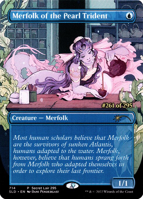 Merfolk of the Pearl Trident from Secret Lair Drop