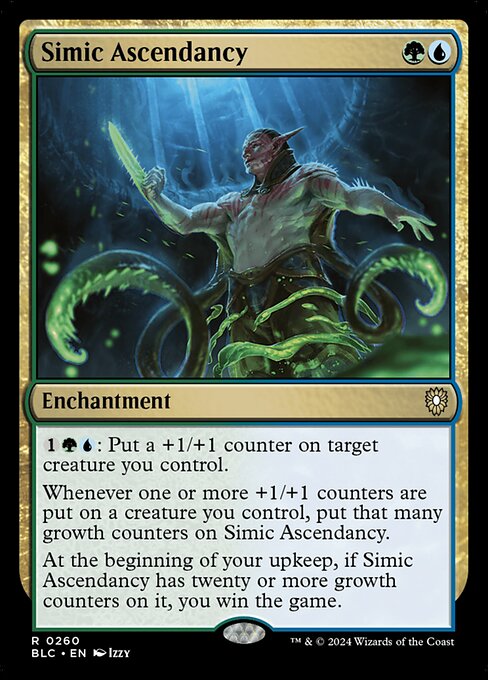 Simic Ascendancy from Bloomburrow Commander