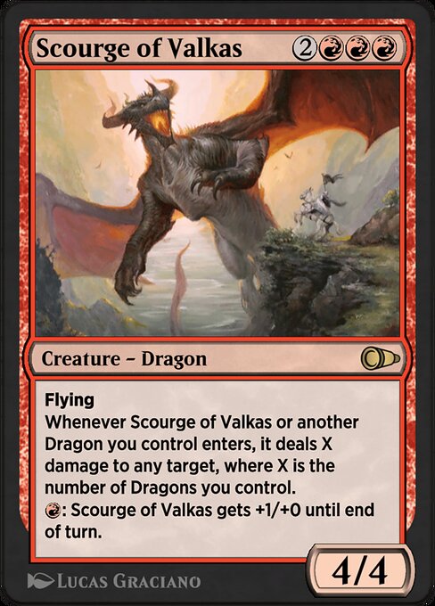 Scourge of Valkas from Pioneer Masters