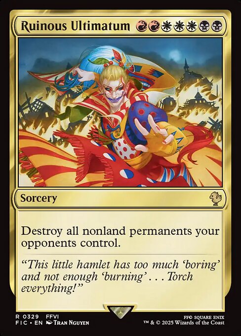 Ruinous Ultimatum highlighted card art