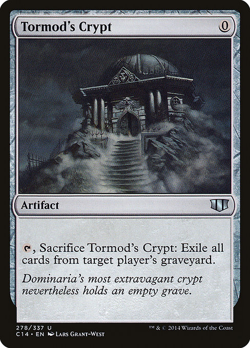 Tormod's Crypt from Commander 2014
