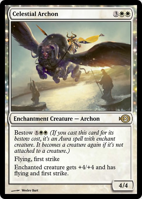Celestial Archon from Magic Online Promos