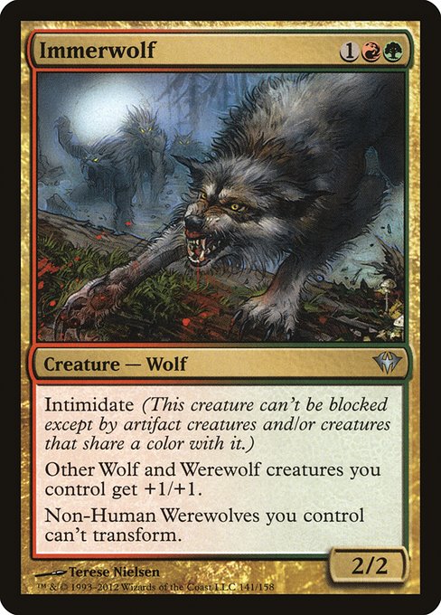 Immerwolf from Dark Ascension